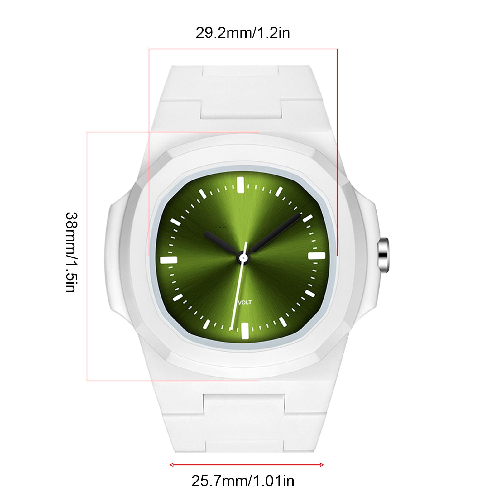 Fabater Minimalistische wasserdichte Smart-Sportuhr, Langlebige Digitale Armbanduhren für Outdoor-Aktivitäten für Jugendliche
