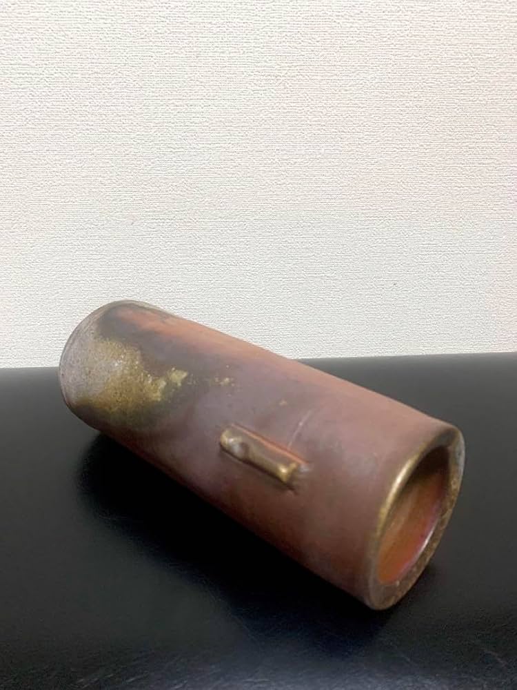 【備前焼】【木村長十郎友敬】作　木村友敬　木村純雄　花瓶　 花器　壺　花入 備前焼】【木村長十郎友敬】作 木村友敬 木村純雄 花瓶 花器 壺 花