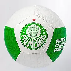 Bola Futebol Palmeiras Campo Society Sintético Grama Natural Training Reforçada Costurada Original Oficial