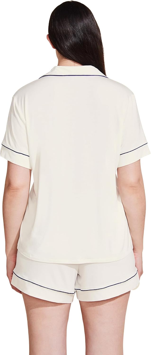 Eberjey Gisele Relaxed Women's Short PJ Set - Image 2