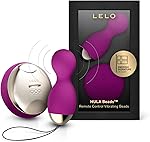 LELO HULA Beads: Bolas Chinas Vibradoras con Control Remoto, Uno de los Juguetes Sexuales más originales, estas Bolas Vaginales giran, rotan y vibran, Deep Rose