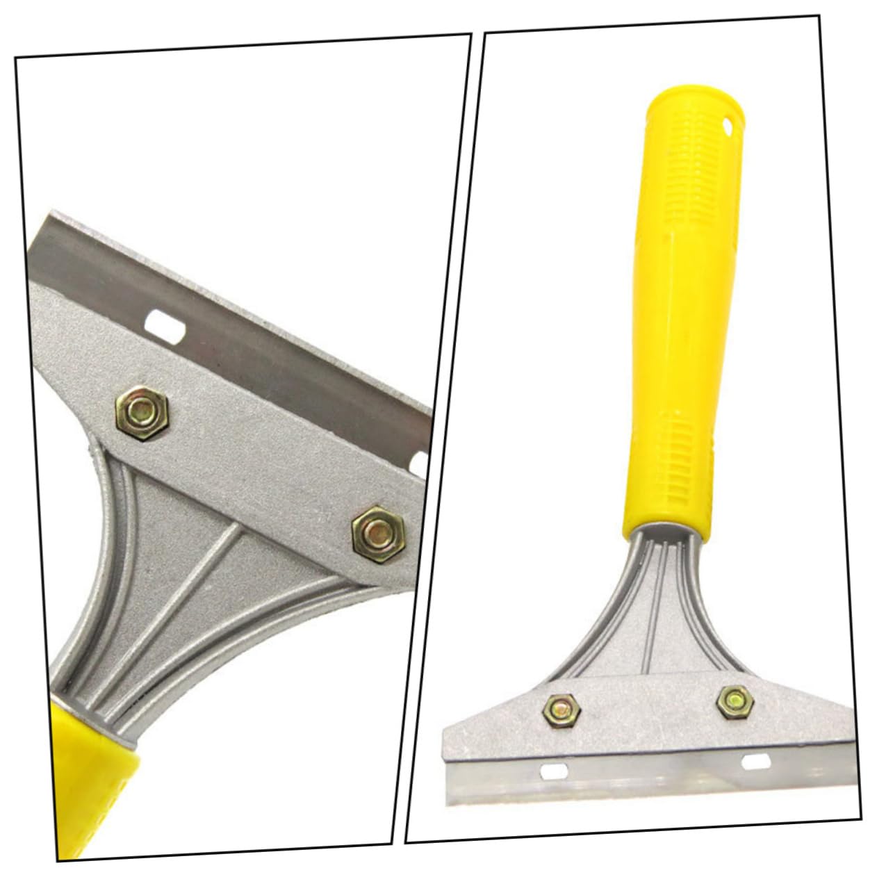 SEWOART Practical Wall Scraper Set 4pcs Aluminum Alloy Cleaning Scrapers Wallpaper Kitchen Tool