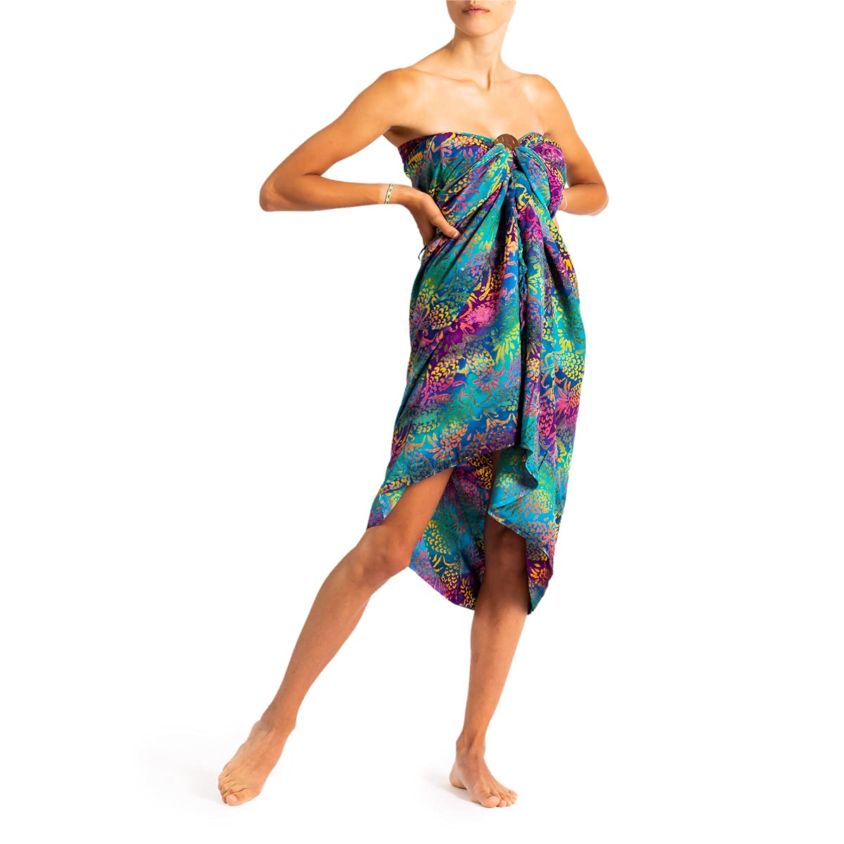 PANASIAM Sarong B704 ocean, L