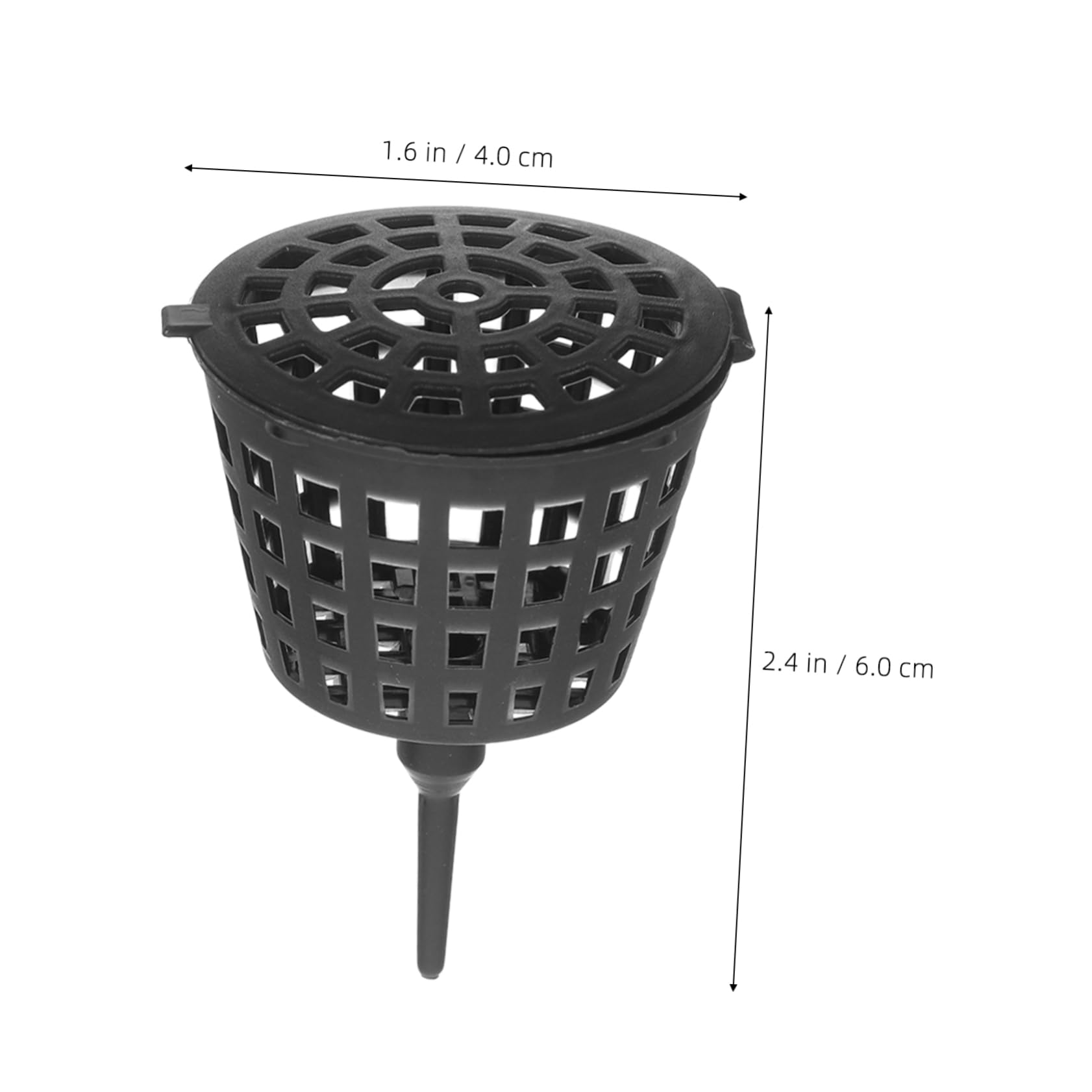 Gatuida 6 Pièces Paniers à Engrais Pour Bonsaï Boîtes à Engrais Acier Inoxydable Pour Jardinage