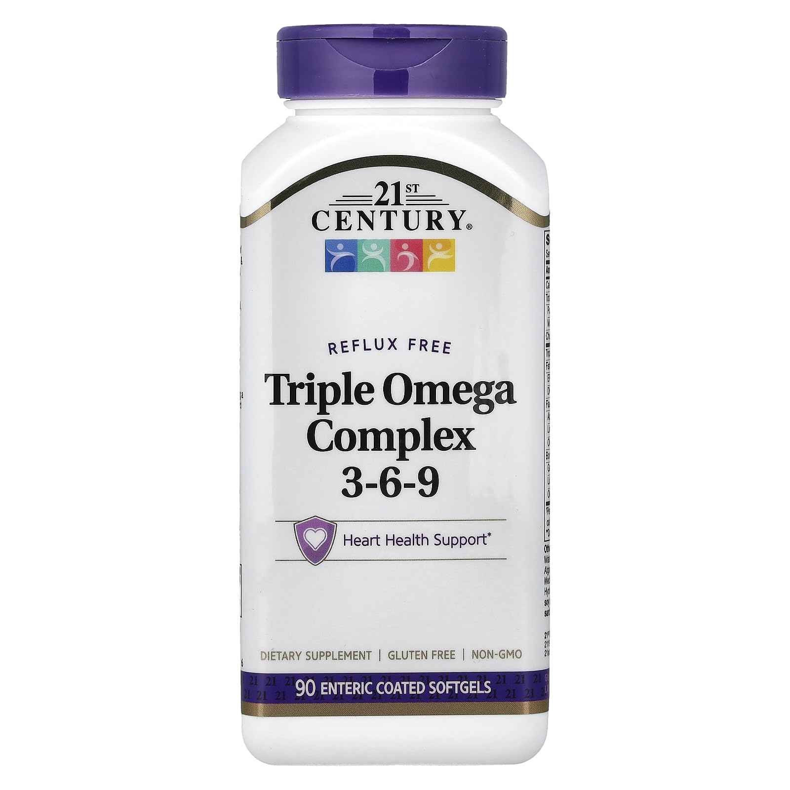 21st Century Triple Omega Complex E.C. SG - 90 Capsules