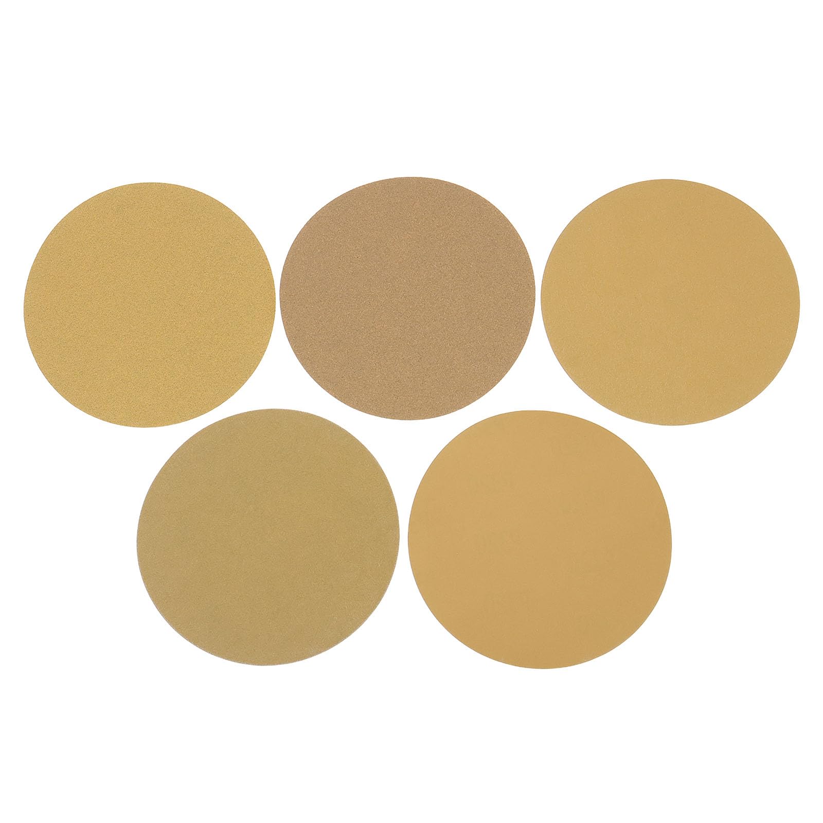 Papier de verre abrasif or 6 pouces aluminium oxyde grain 80 à 320 pour ponceuse