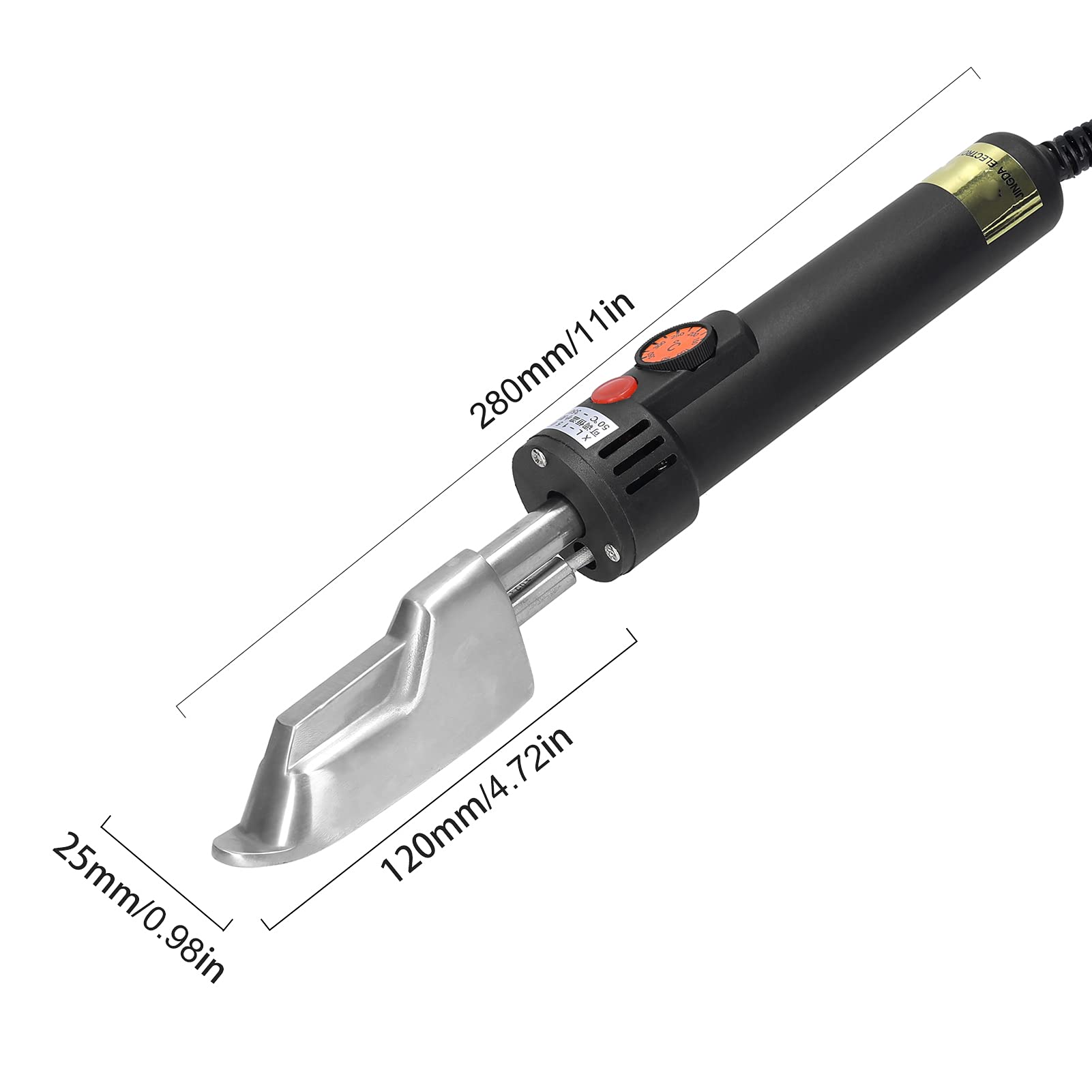220 V, 150 W, 50 ℃ ~ 350 ℃, display digitale regolabile, temperatura regolabile, ferro da stiro a temperatura costante, piccolo ferro da stiro per casa, viaggi, abbigliamento in pelle
