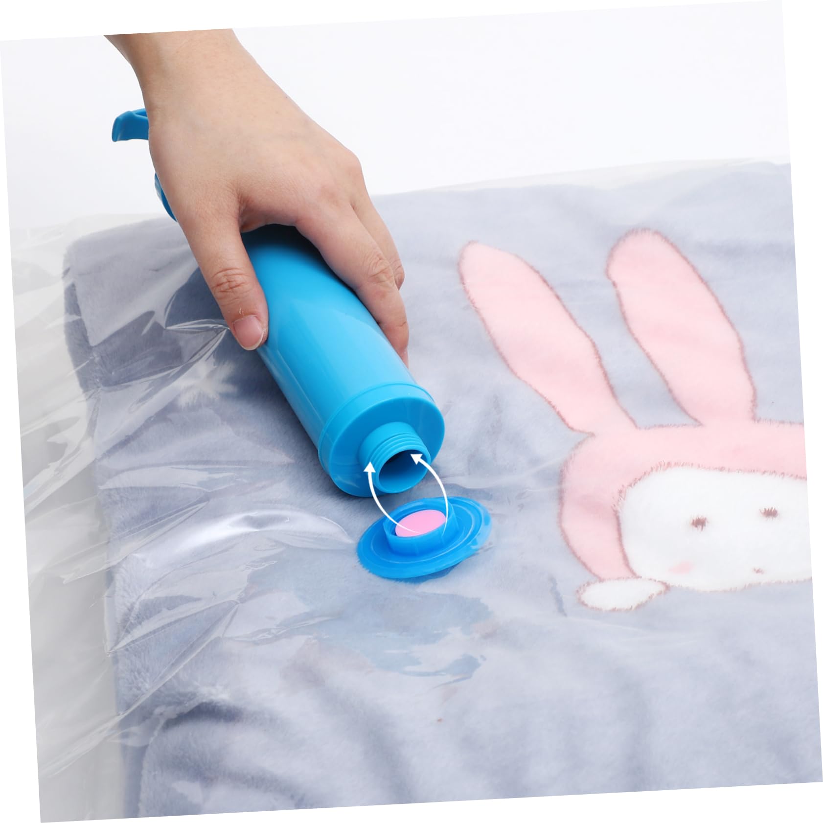 KOMBIUDA Sacchetti Sottovuoto Salvaspazio per Piumoni e Vestiti, Design a Compressione, Materiale Pa Pe, Casa e Viaggio