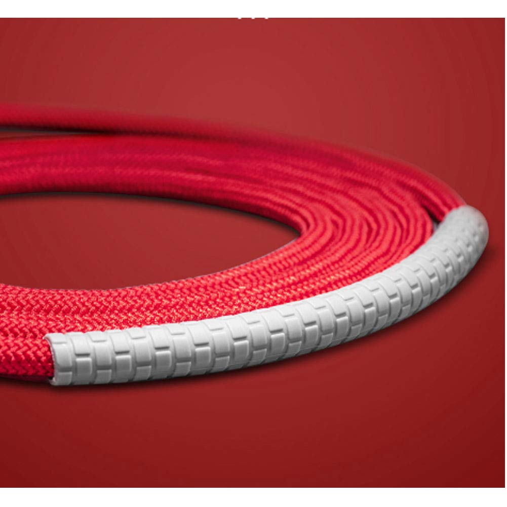 Maya Star - Corda per saltare con doppio cuscinetto in cotone ponderato, lunghezza regolabile, per allenamento cardio, resistenza e salto, allenamento fitness, carico 0,5 kg
