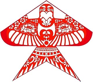 Easy to Fly Kit Paper-Cut Kite Large Adult Kite Outdoor Activities Kite Breeze Easy to Fly Suitable for Suburban Square Beach Kite Toy Kite Kids Kite Easy to Assemble Kite Toys