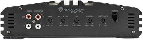 Miniatura 5 de Rockville RVA-M2  Amplificador de 2500 W pico625 W CEA RMS