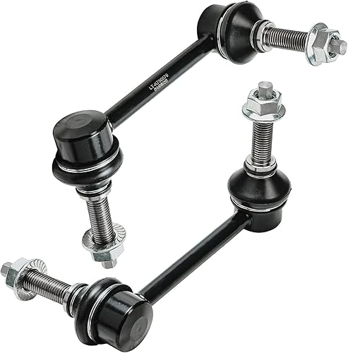 Miniatura 5 de Detroit Axle - Kit de suspensión delantera de 10 piezas para Jeep Grand Cherokee Dodge Durango 2011-2015 2012 2013 2014, 2 rótulas inferiores, 4