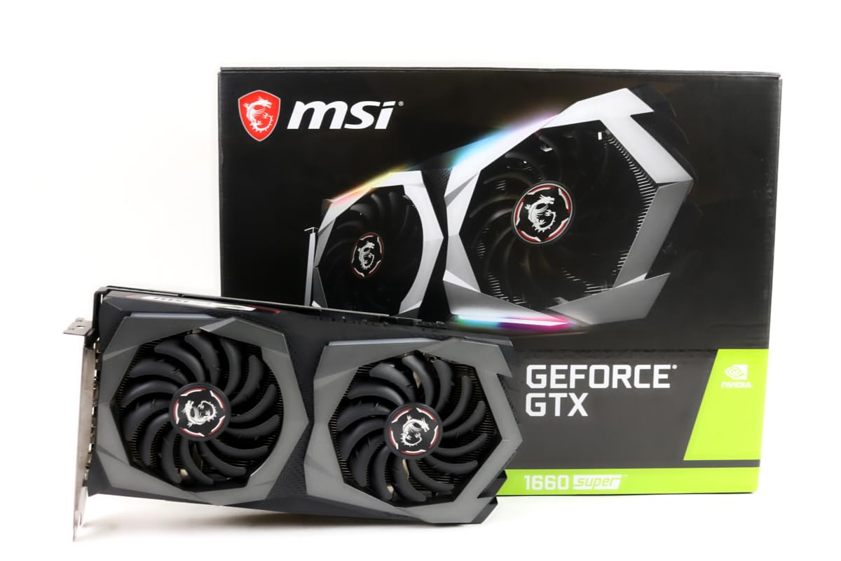 I169\" 現状品 MSI GeForce GTX 1660 Amazon.com: MSI Gaming GeForce GTX 1660 Super 192-bit HDMI