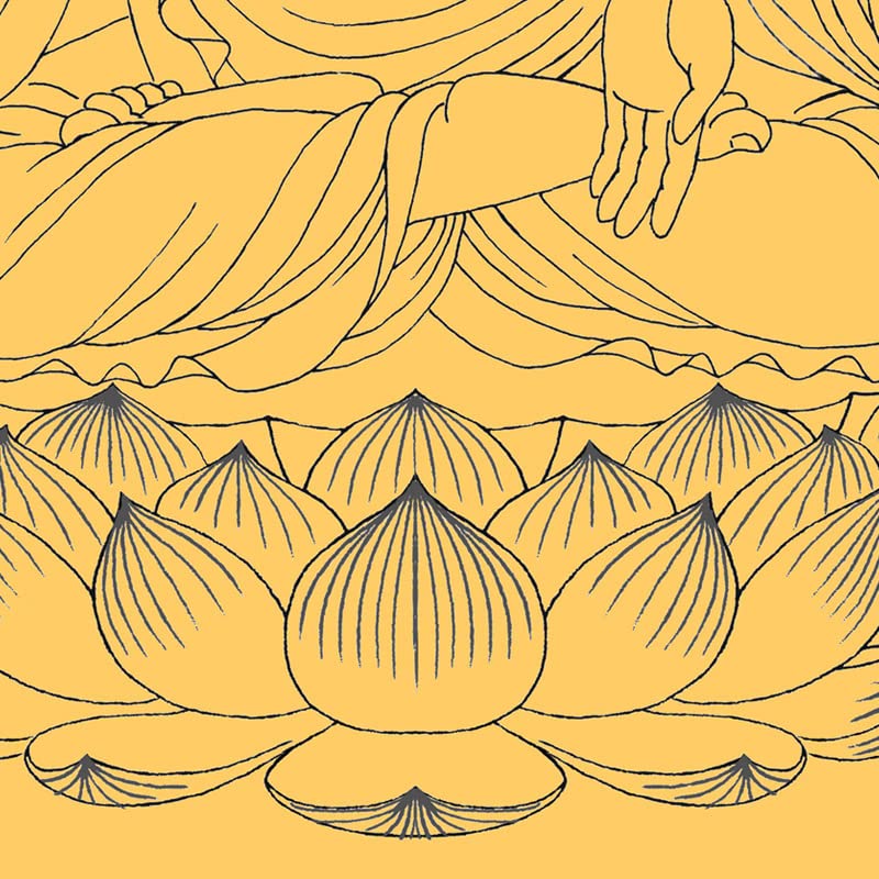 Amazon｜掛け軸 仏像画掛軸 オリジナル シルクの絵 手作り