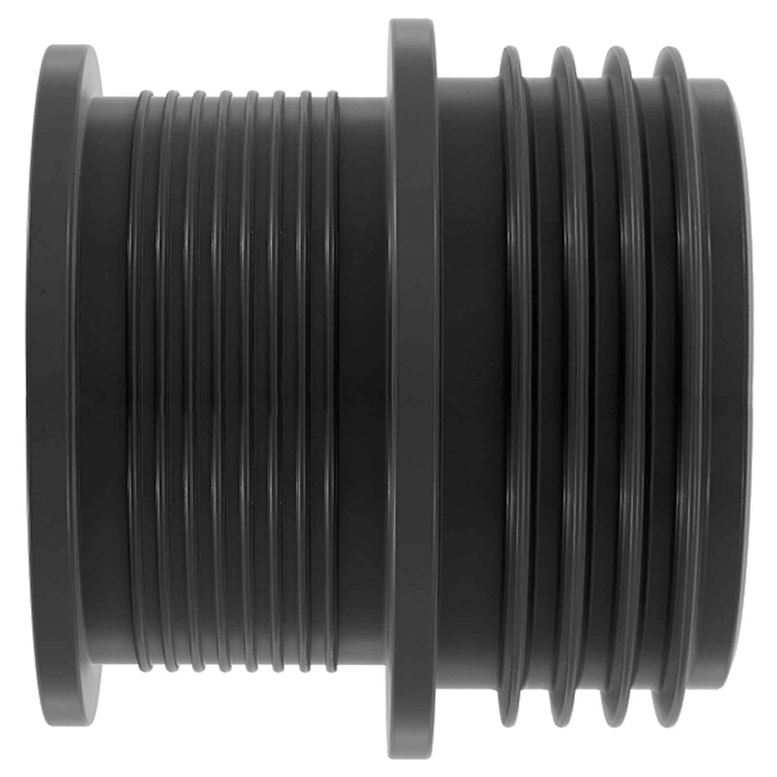 MegaHaustechnik HT Kombi-Adapter geeignet für verschiedene oder gleiche RohrØ und Materialien: 125-150mm x 110mm - Gummi Verbinder für Rohr Ø innen 125-150mm mit Rohr Ø außen 110mm