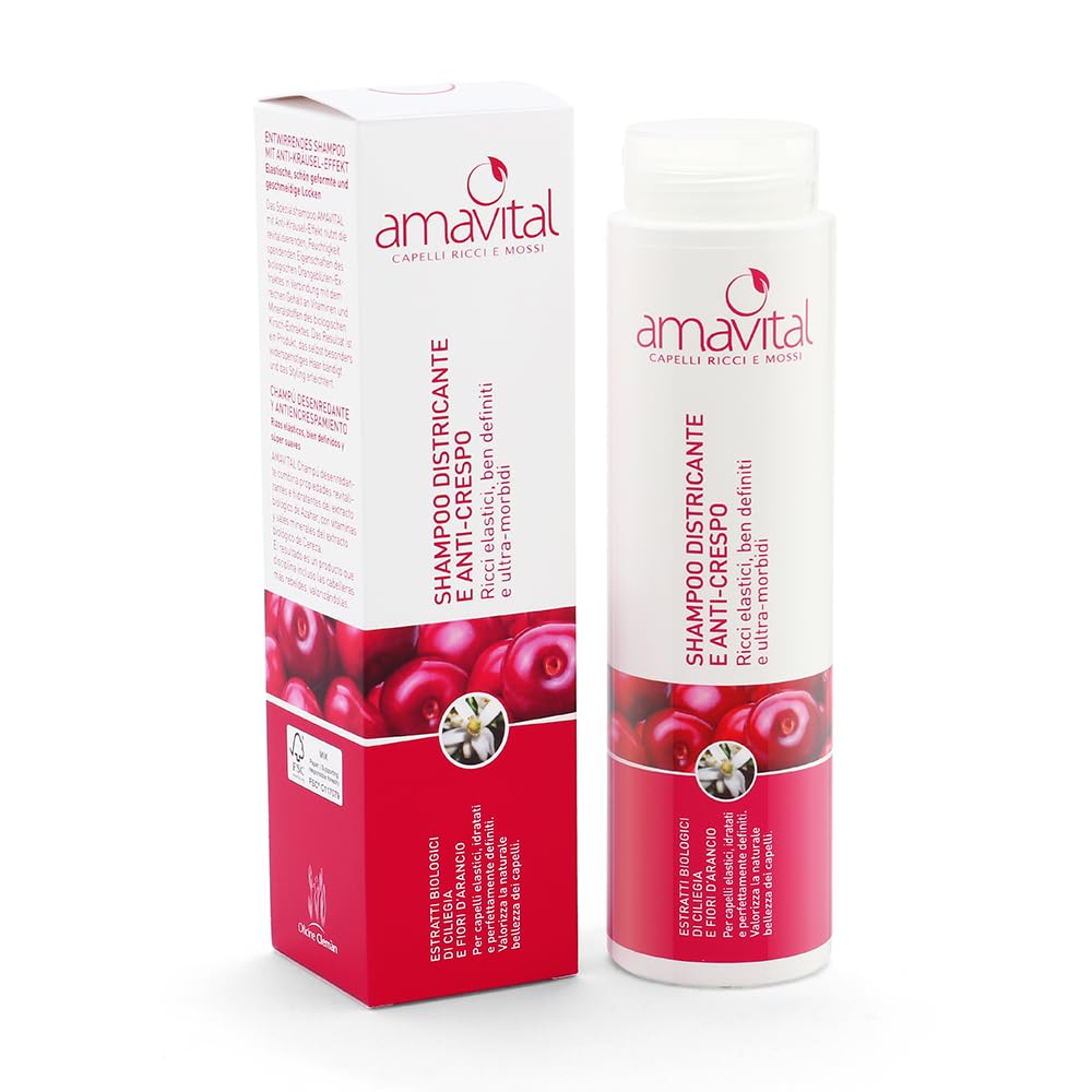 Oficine Clemn Shampoo - Detangling, Anti Frizz, Curly & Wavy Hair, 250ml
