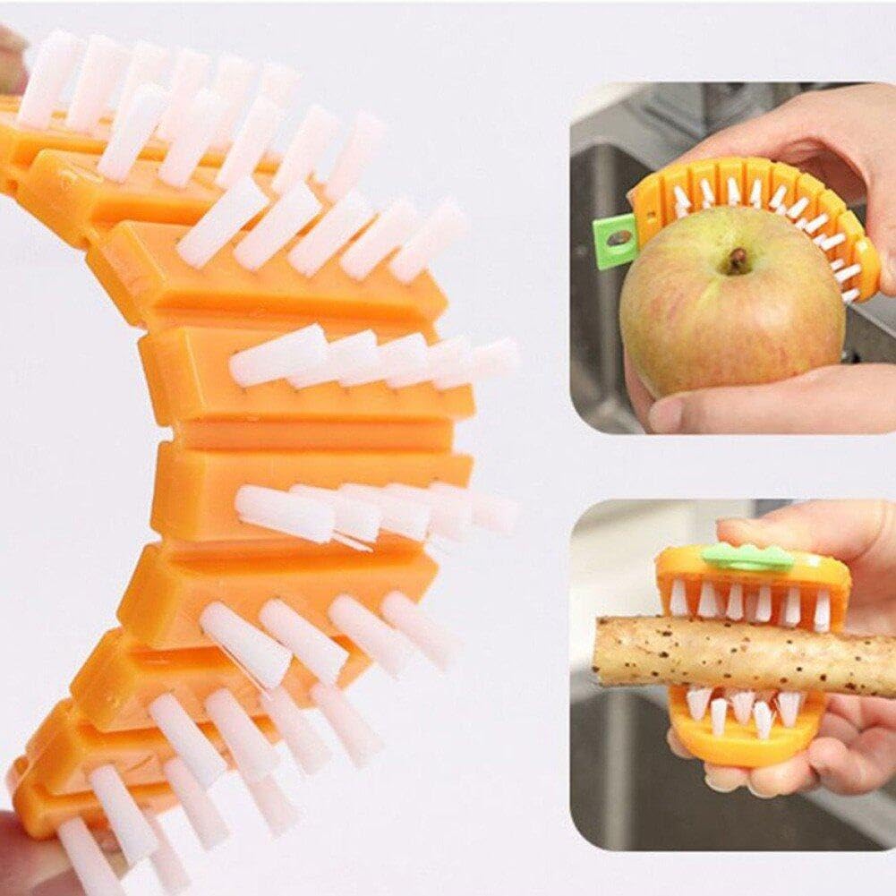 Plantaardige Borstel Multifunctionele Reinigingsborstel Aardappel Borstel Aardappel Scrubber Vegetarische Scrubbers Plantaardige Reinigingsborstel Pannen Reiniger Groente P.p Palm