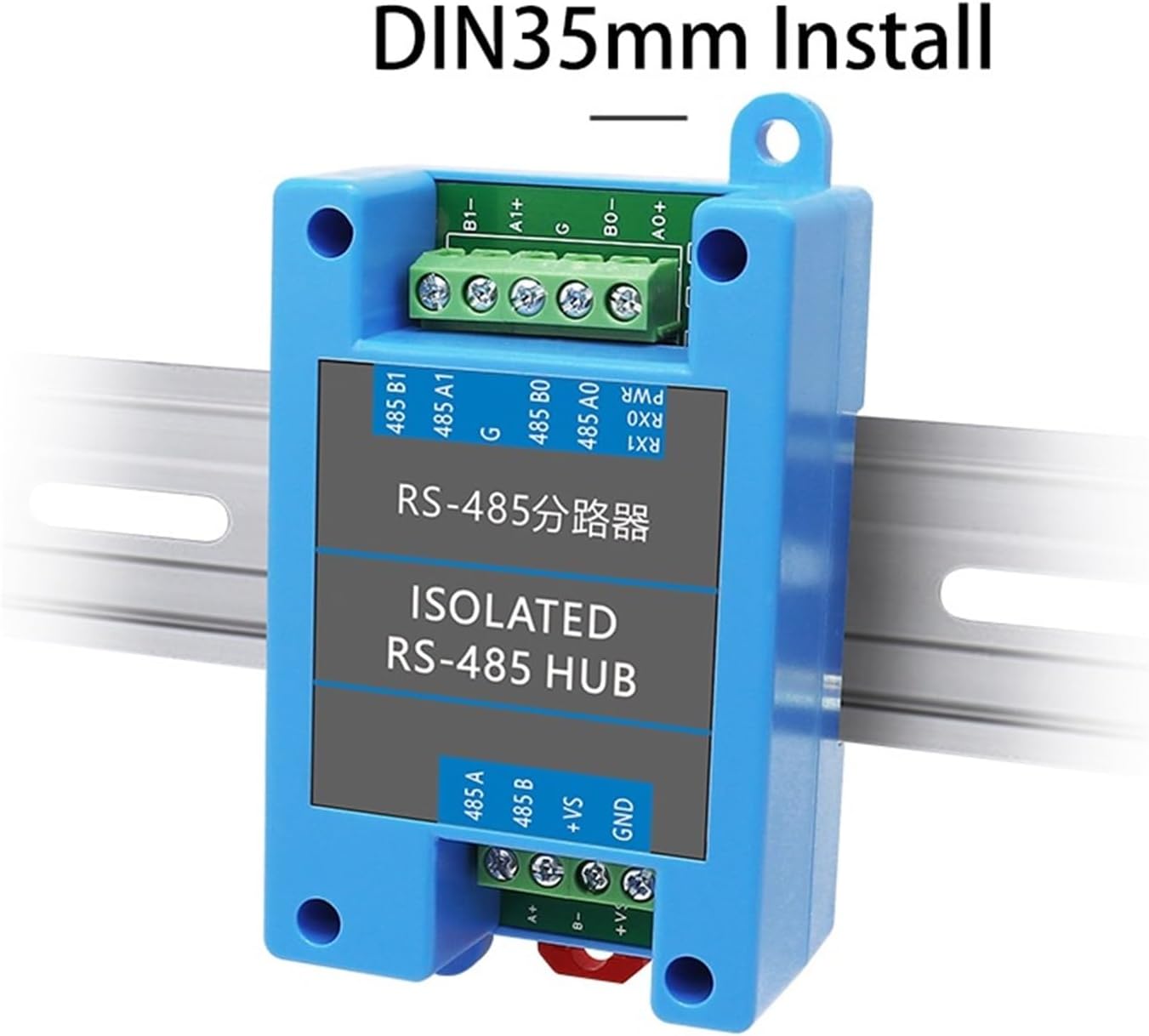 Analog to Digital Signal Two Ports RS 485 Splitter Rs-485 Buffer with Two Masters and one Slave cached Isolation Relay