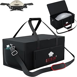 Grill Carry Bag for Weber Weber Q2200 Liquid Propane Grill,Compatible with Weber Q2200 Liquid Propane Grill,600D Heavy Duty Weather Resistant Grill Cover for Weber Q2200 Grill