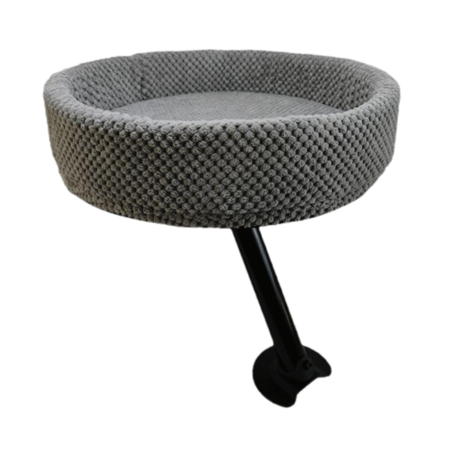 Cat Bureau de Bureau Chats Hamacs Sauvegarde des Meubles pour Chaton, lit de Chat de Bureau, surélevé, Nid de Rotation à 360 ° pour Salle