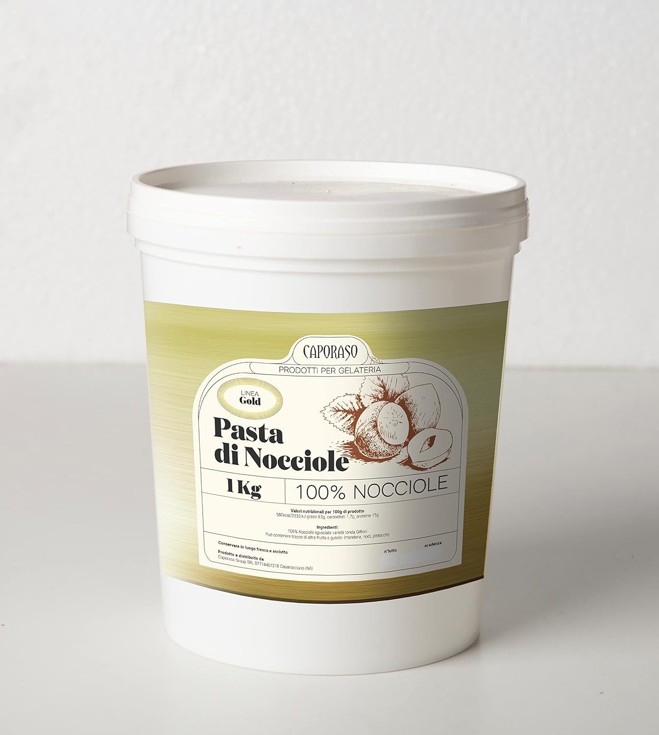 Crema di Nocciole al 100% crema spalmabile naturale (1 kg (chilogrammo))