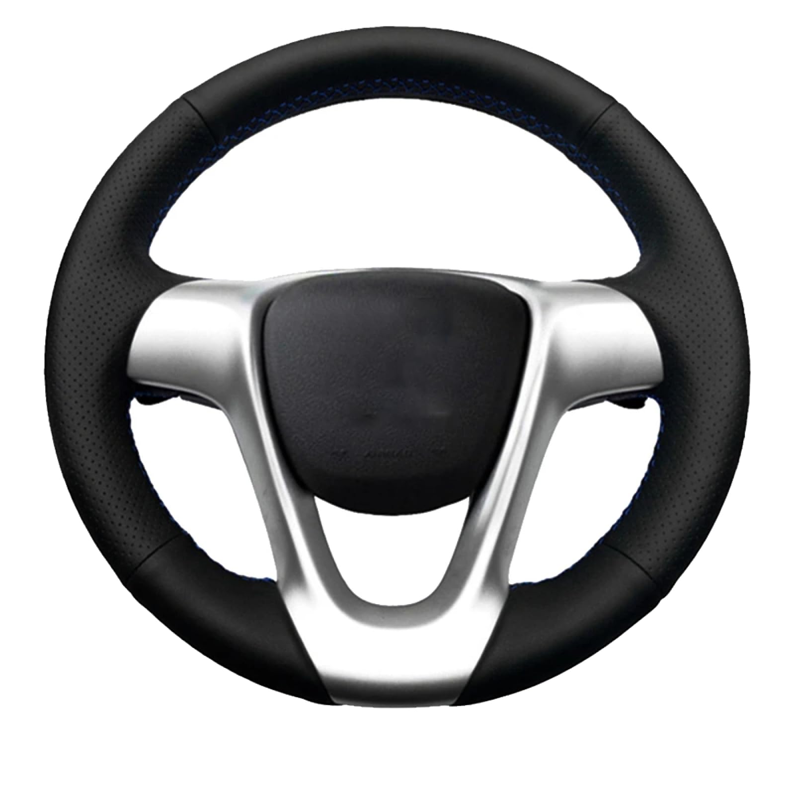 Steering Wheel Cover, for Smart Forjeremy 2013, Customize DIY Hand Sewing Hand-stitched Leather