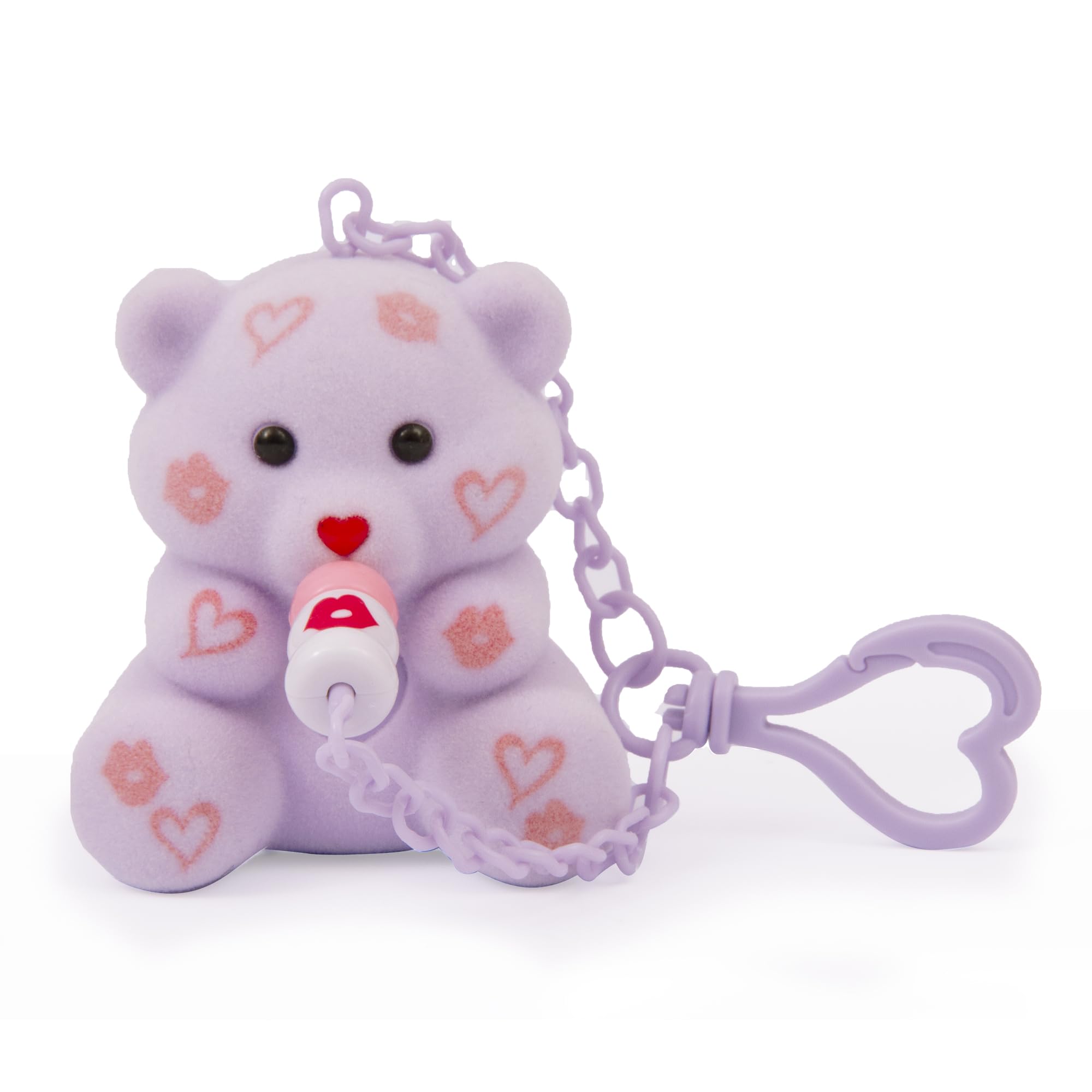 Giochi Preziosi COCCOLOTTI, interaktywny miś, który cię całuje, efekty świetlne, fioletowy wzór, dla dzieci od 3 lat, CCL094