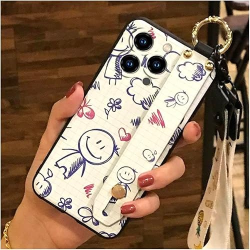 Phone Case Compatible with Oukitel C3 2025, Waterproof Silicone Cartoon Cute Dirt-resistant Ring Protective Phone Holder Back Co