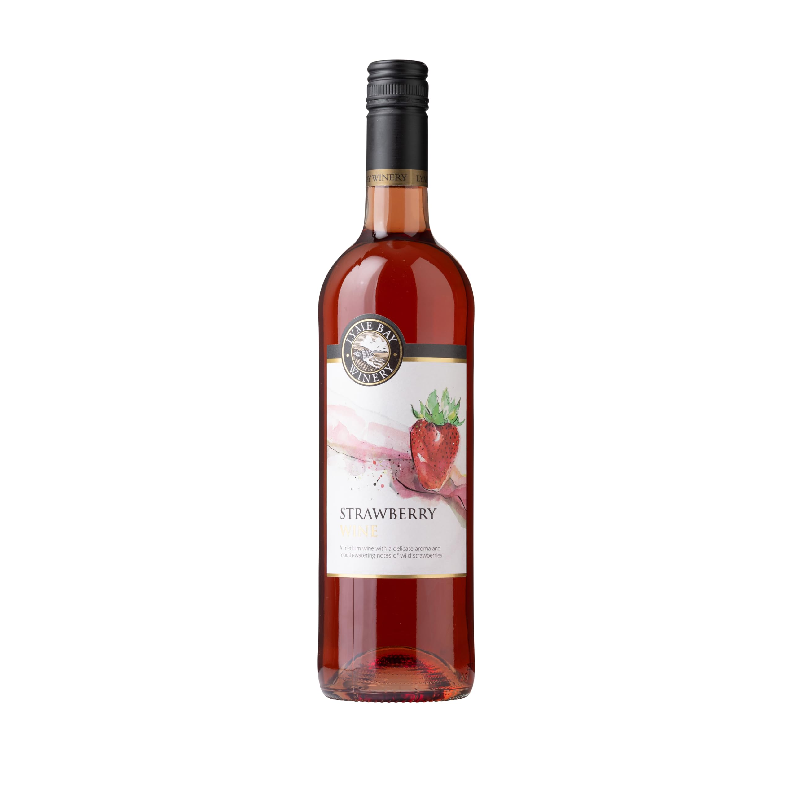 The Lyme Bay Winery Strawberry Wine, 75 cl