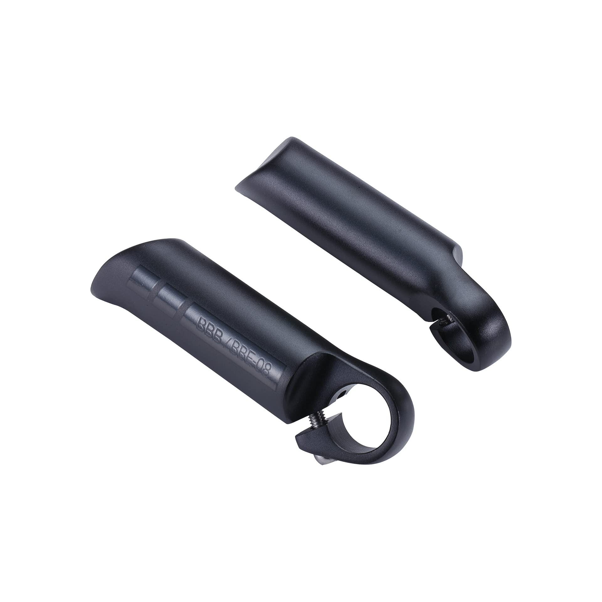 BBB Unisex Three-d Forged Bar Ends One Piece Design Extra Strong And Stiff Lightweight Anatomically Shaped 105mm, Black, One Size UK