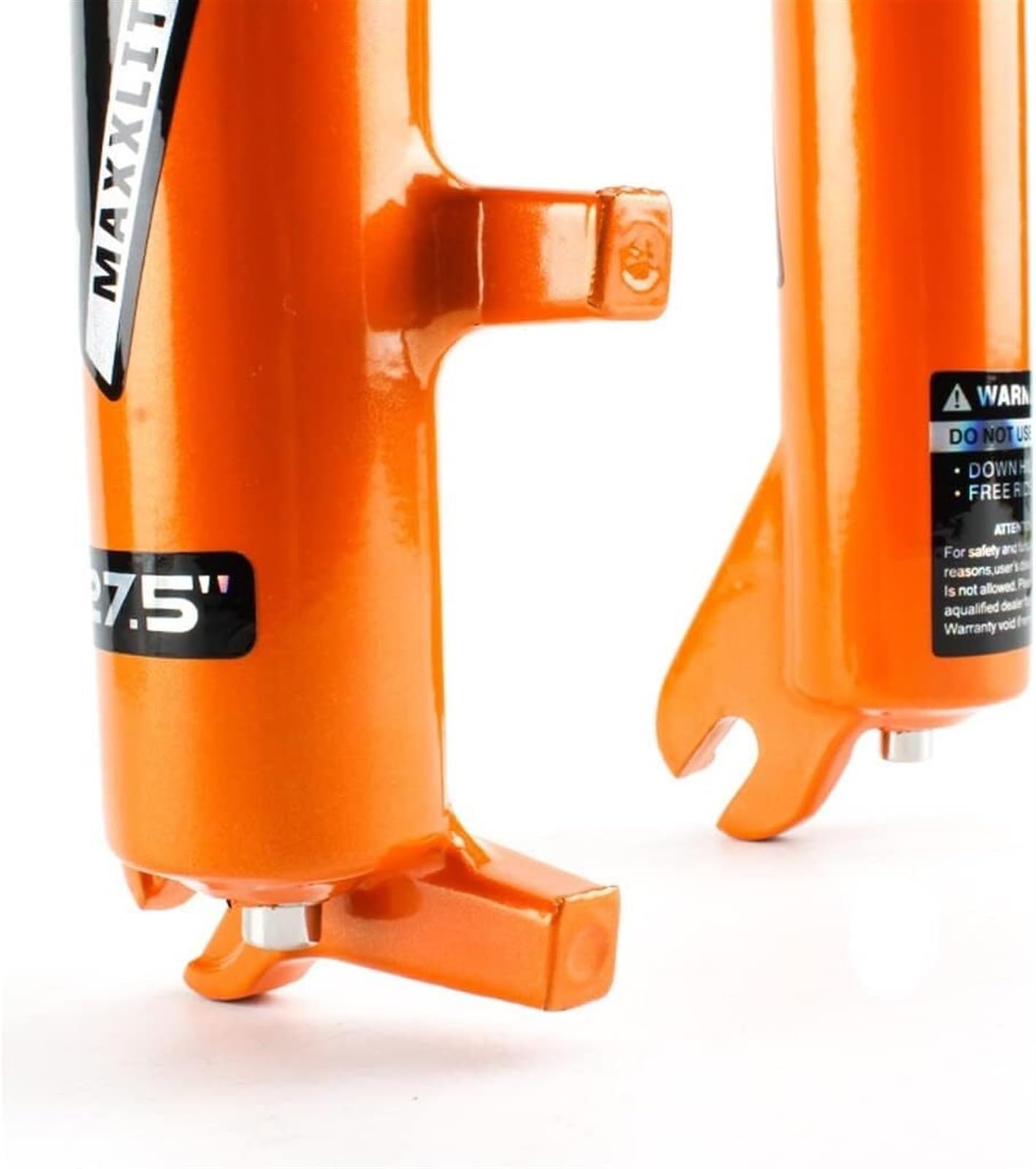 Fourche Avant de VTT ultralégère à Suspension pneumatique DH à Double contrôle d'épaulement et Tube Droit