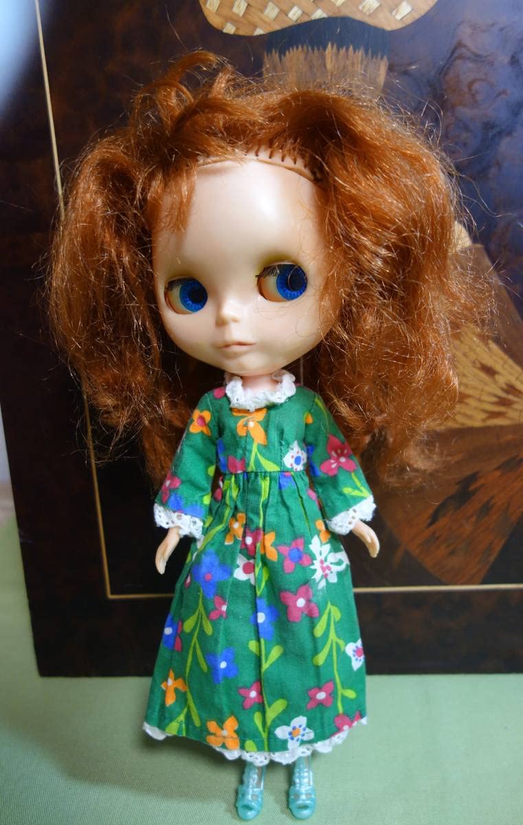 Amazon.co.jp: 1972 ブライス ヴィンテージ 赤茶髪 ORGドレス