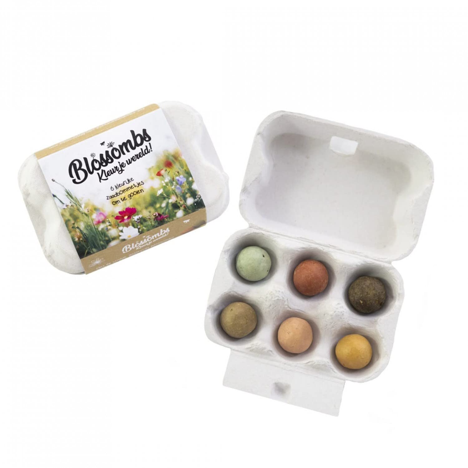 Blossombs - bomby nasion w kartonie z jajkami - 6 sztuk