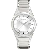 Men's 3-Hand Calendar Date Quartz Watch, Patterned Dial, 38mm Style: 96B015