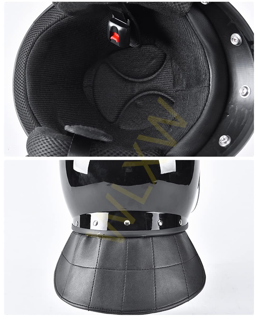 WLXW Casco Antidisturbios Táctico, Casco De Ciclismo, con Visera Transparente, Máscara De Malla De Alambre De Acero, Cosplay De Combate De Paintball