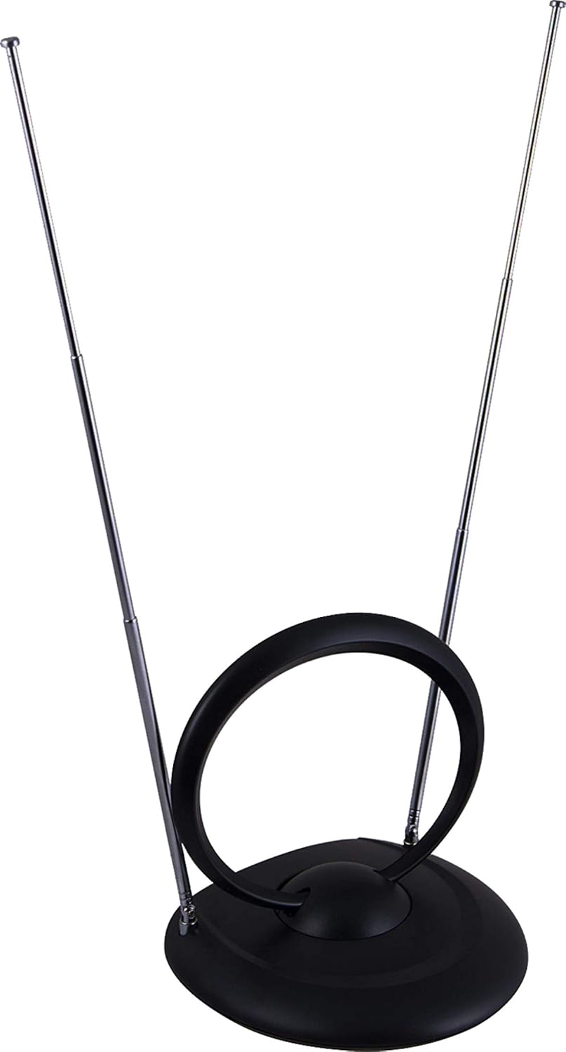 ONN Indoor Easy-Adjust TV Antenna with dipoles extended