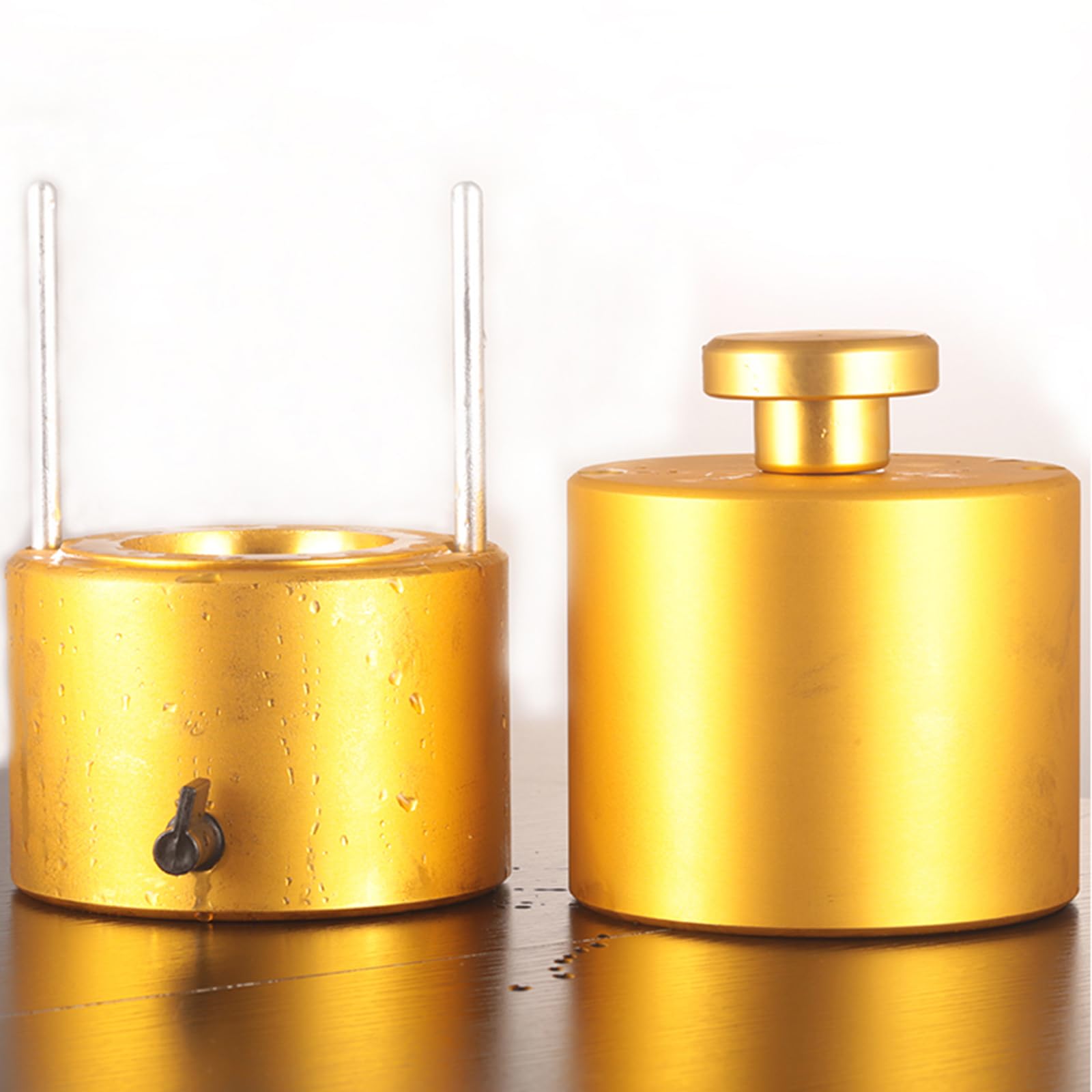 Stampo per palline di ghiaccio, 6,5 cm, termicamente conduttivo, ideale per raffreddare cocktail e whisky, senza collegare