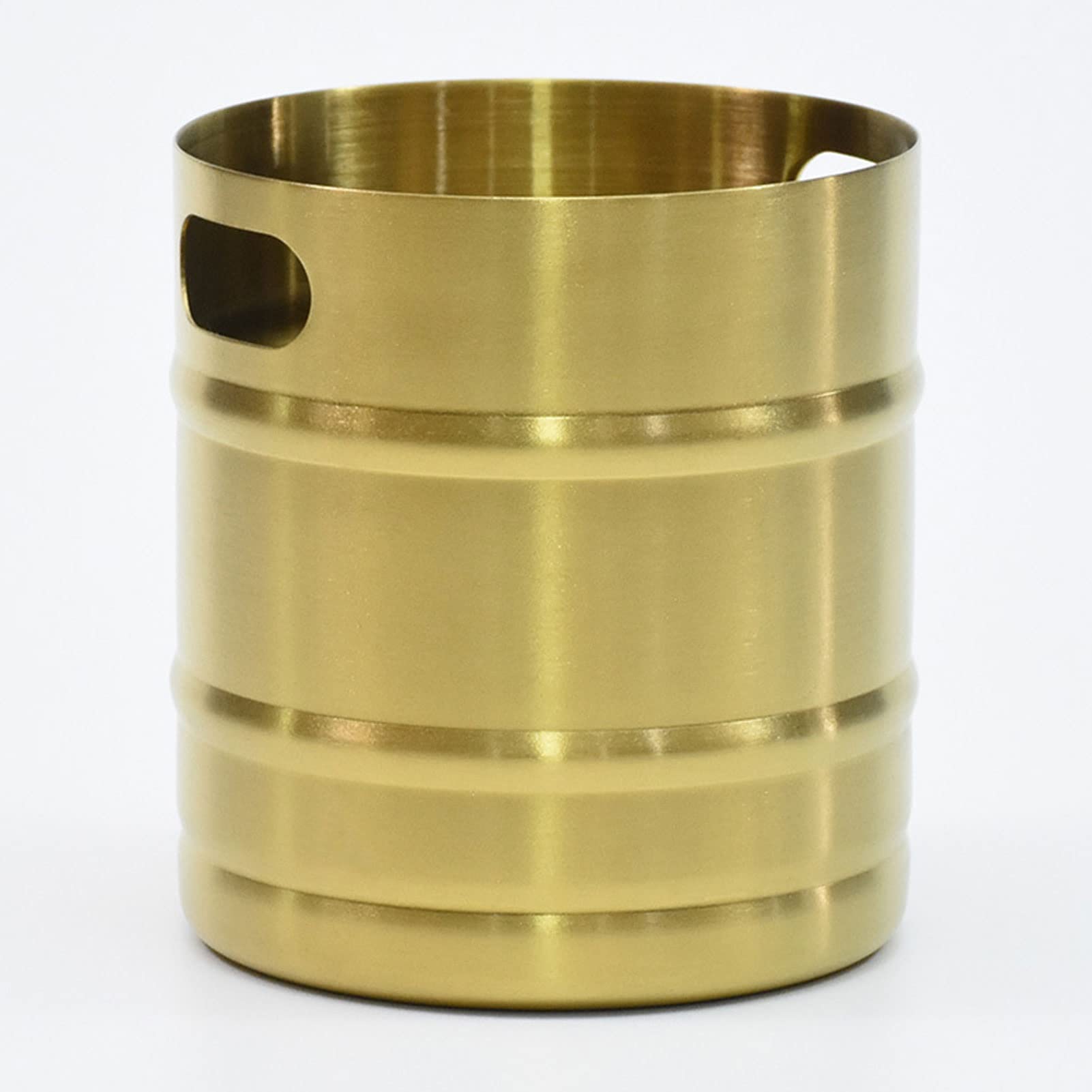 Cubitera de Acero Inoxidable para champán con asa, 1 l, Ideal para Fiestas y cenas.
