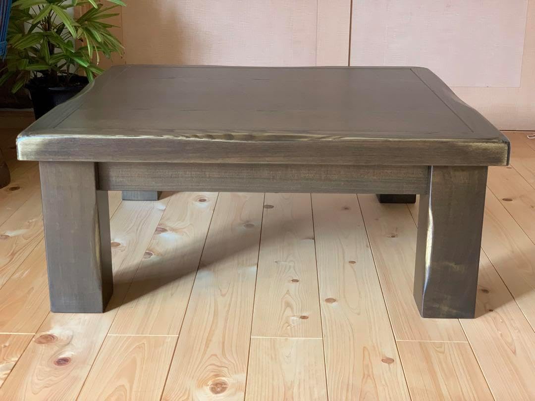 【新古品・美品】正方形テーブル/座卓/ナラ材/日本製 新古品・美品】 正方形テーブル/座卓/ナラ材/日本製 秋田木工