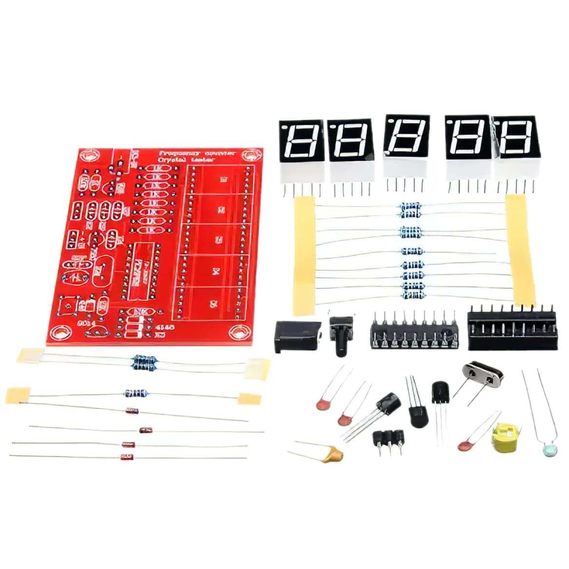 Buy Frequency Counter Meter 1hz50mhz Crystal Oscillator Digital Tester
