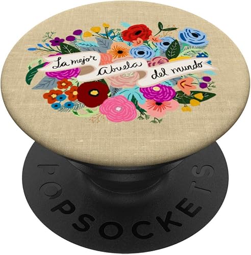 La mejor Abuela del Mundo Abuelita de Grandkids PopSockets PopGrip Agarre intercambiable para teléfonos y tabletas