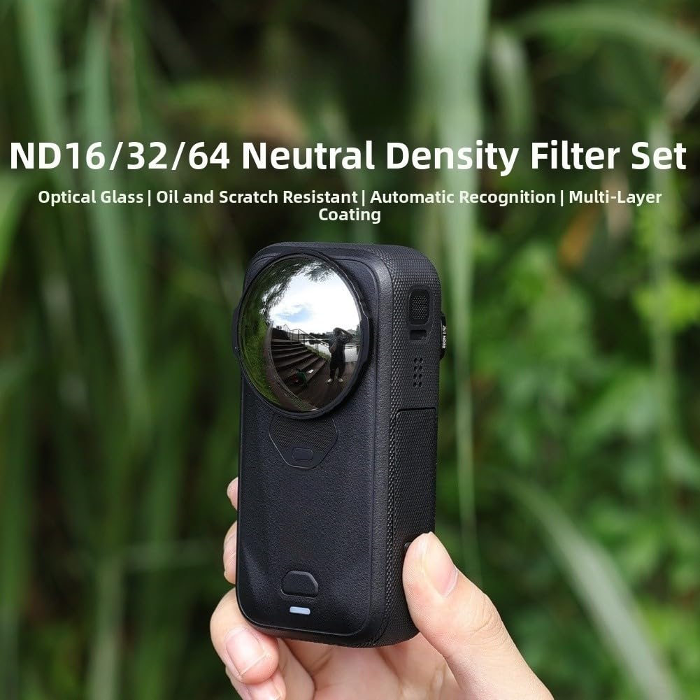 Filtro ND para control de luz de vidrio óptico Insta360 X6 (ND32)