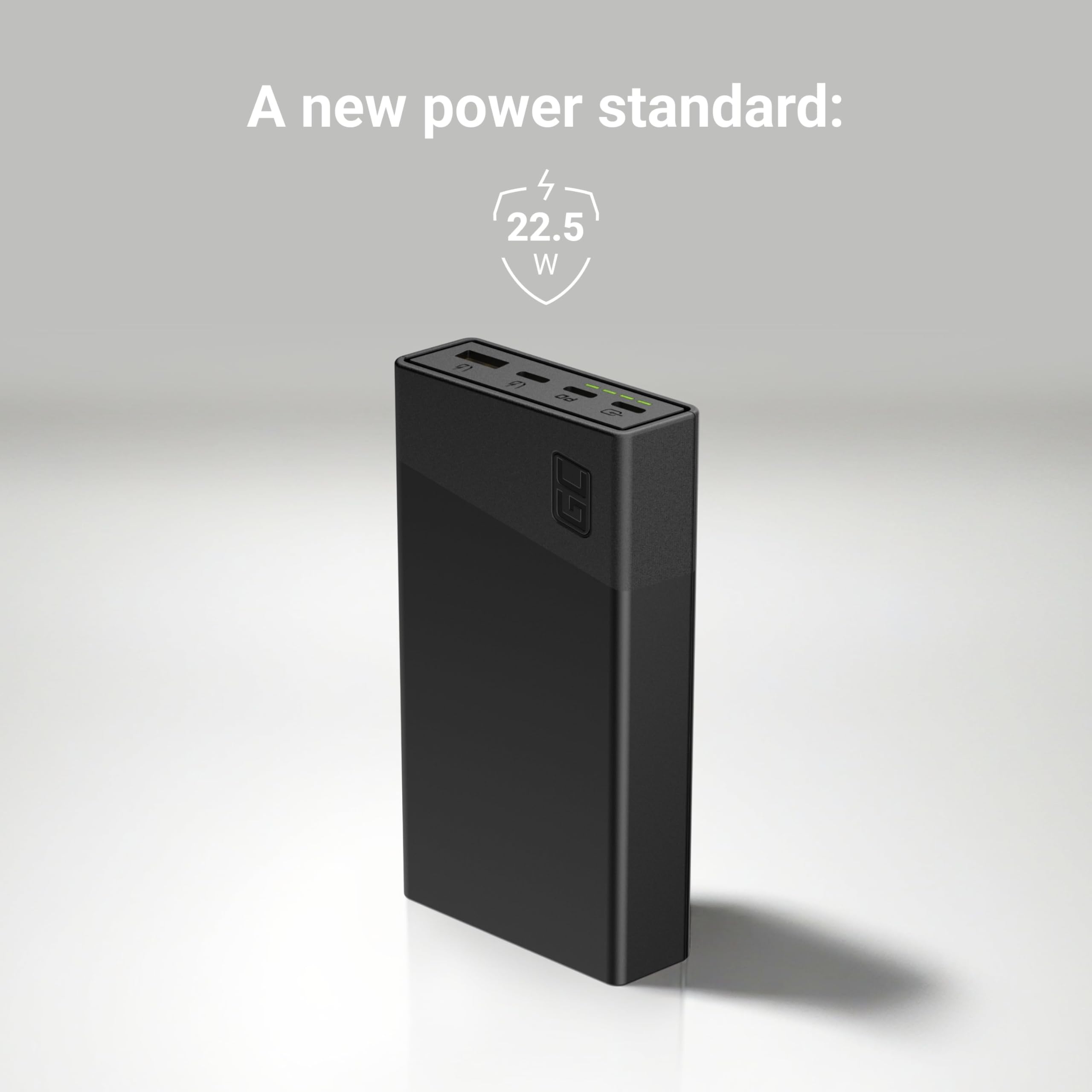 VENTION Mini Power Bank 45 W 20000 mAh Con Cable USB-C integrado, oplader PD/PPS, externe externe apparaten voor mobiele telefoons LED voor iPhone 16/15/14, Galaxy S25/S24, iPad