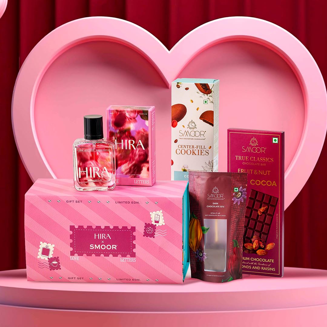 RAD LVNG X HIRA Love Letter 50ml Perfume and Rose Latte Candle