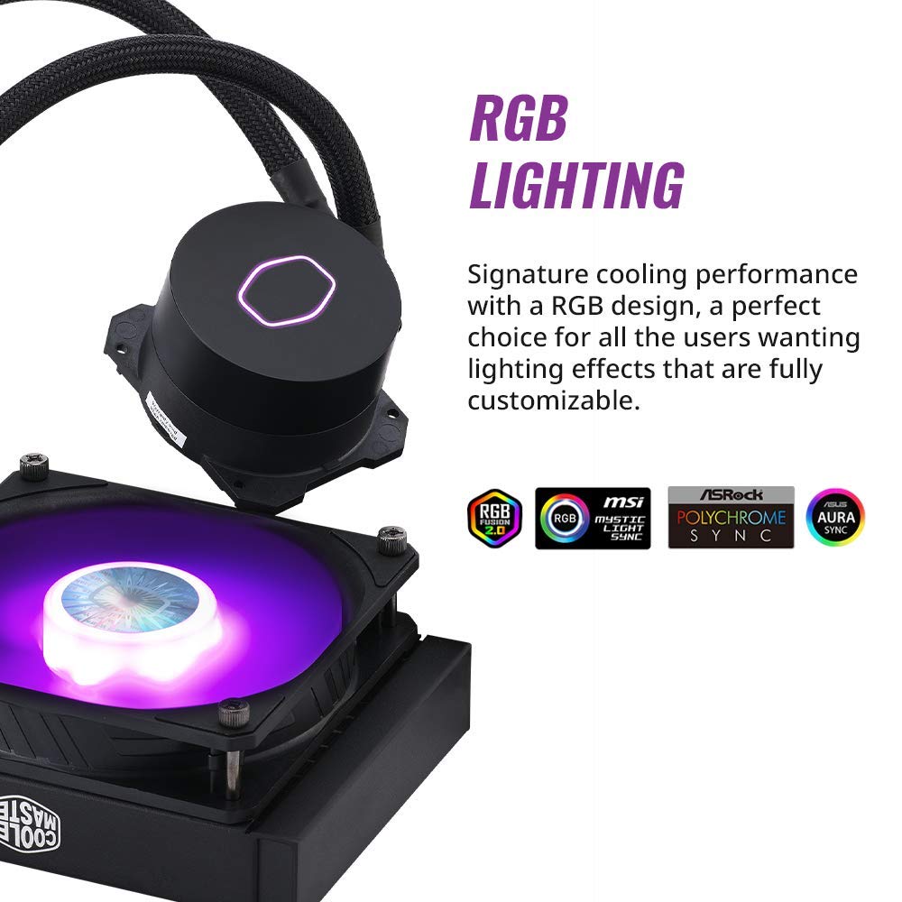 Buy Cooler Master MasterLiquid ML120L V2 RGB CPU Liquid Cooler