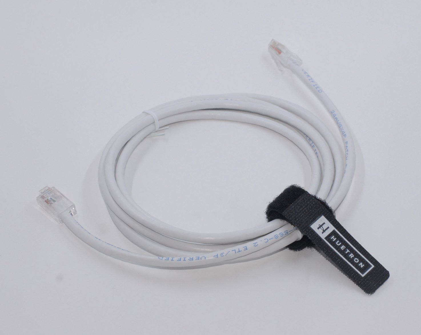 HUETRON Cat.5, 5E, 6 CMR NonBoot Patch Cable for Fargo