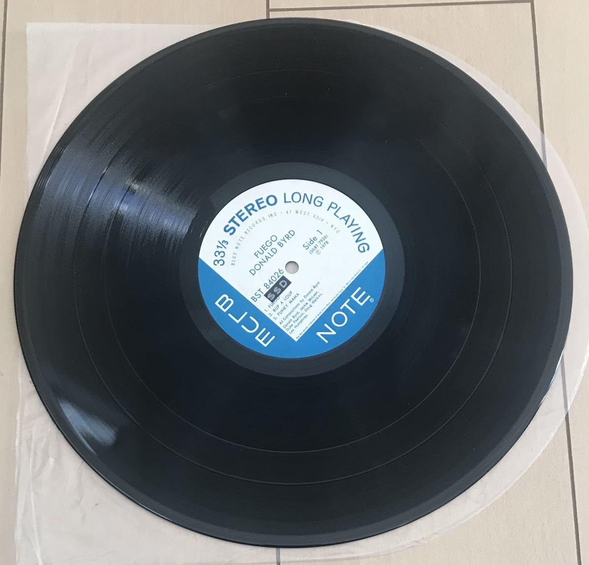 Amazon.co.jp: DONALD BYRDドナルドバードFuego / 1LP / Blue