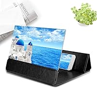 Vista 3 de V BESTLIFE Lupa de pantalla de teléfono de 12 pulgadas, amplificador de video plegable 3D HD, soporte magnético para teléfono móvil para todos