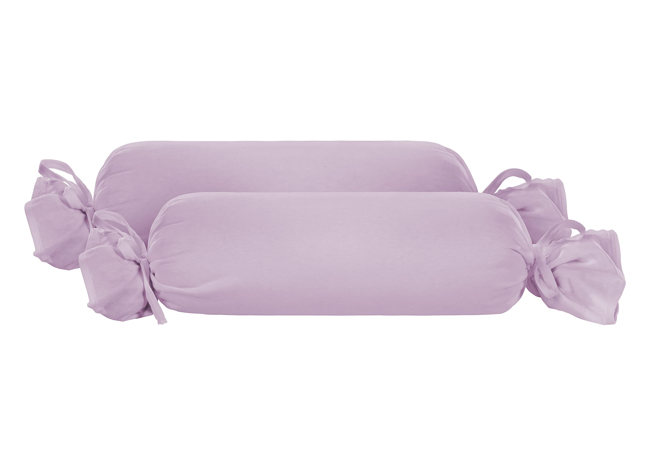 biberna Feinjersey Kopfkissenbezug 0077144, 2er-Set, 15x40 cm, Viola