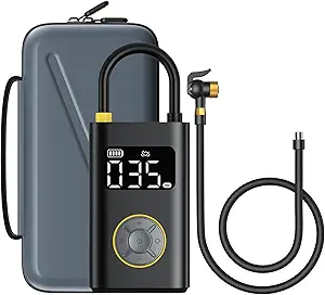 X9 Pro Portable Tire Inflator and Air Pump Hose Adapter
